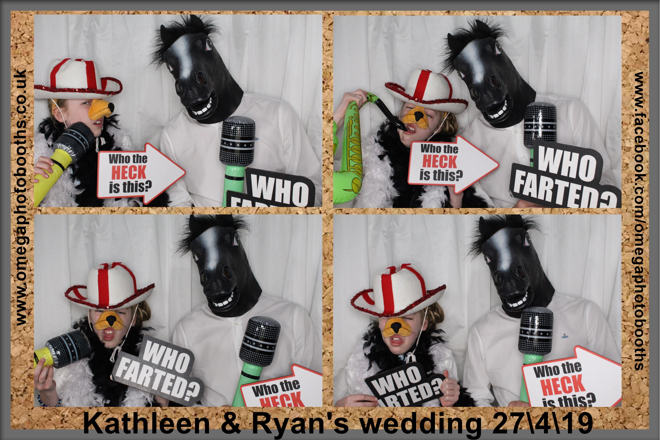 Kathleen & Ryan's Wedding | View more photos from the event at gallery.omegaphotobooths.co.uk/u/Omega-Photobooths/Kathleen-Ryans-Wedding